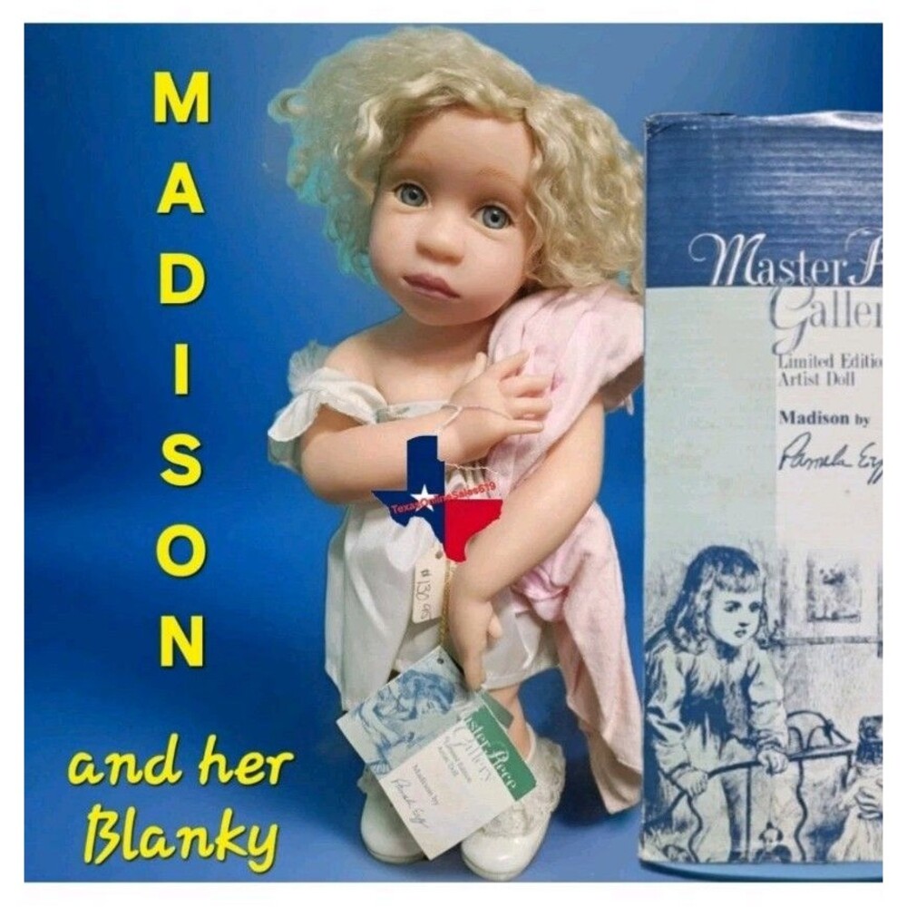 MADISON 16" 🌺 Master Piece Gallery  Pamela Erff MASTERPIECE Porcelain Doll 2001